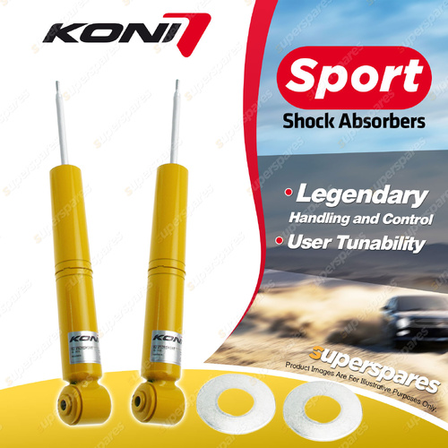2 x Rear KONI Sport Shock Absorbers 82-2526Sport - Double Adjustable Version