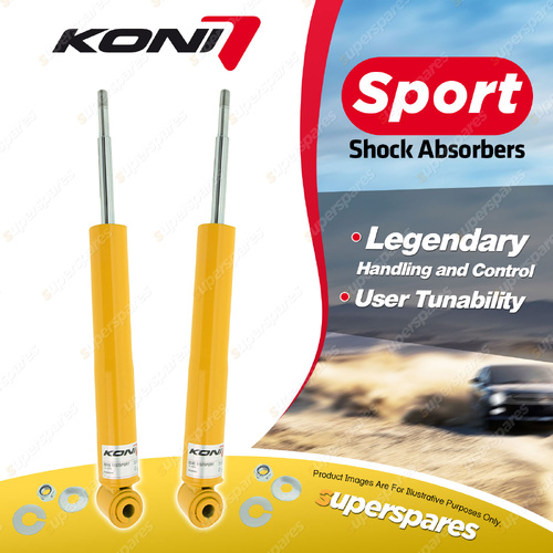 2 x Rear KONI Sport Shock Absorbers 8240-1157Sport - Double Adjustable Version