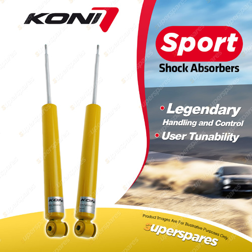 2 x Rear KONI Sport Shock Absorbers 8240-1208Sport - Double Adjustable Version