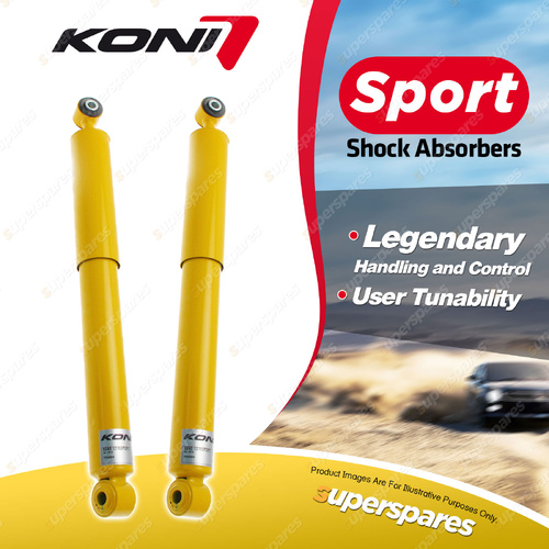 2 x Rear KONI Sport Shock Absorbers 8240-1276Sport - Double Adjustable Version