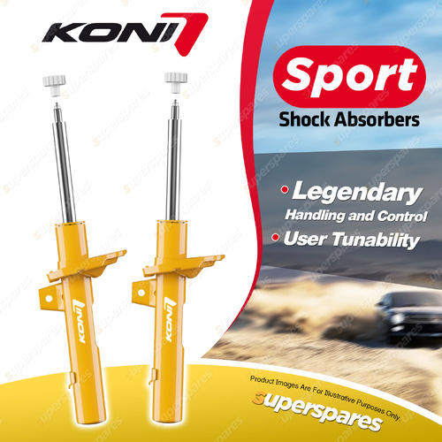 2 x Rear KONI Sport Adjustable Shock Absorbers 8240-1299LSport 8240-1299RSport