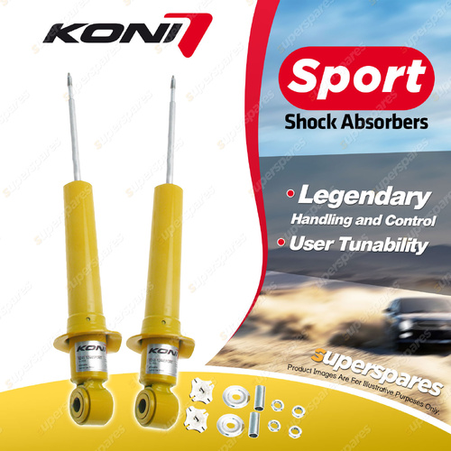 2 x Rear KONI Sport Shock Absorbers 8241-1244Sport - Double Adjustable Version
