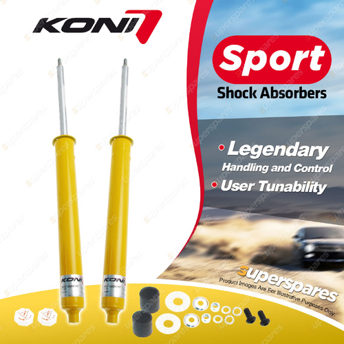 2 x Rear KONI Sport Shock Absorbers 8610-1440Sport - Double Adjustable Version