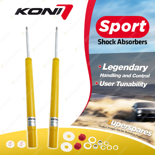 2 x Front KONI Sport Shock Absorbers 8641-1029Sport - Double Adjustable Version