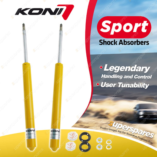 2 x Rear KONI Sport Shock Absorbers 8641-1072Sport - Double Adjustable Version