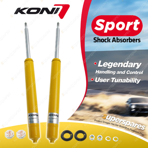 2 x Rear KONI Sport Shock Absorbers 8641-1142Sport - Double Adjustable Version