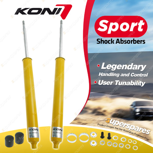 2 x Front KONI Sport Shock Absorbers 8641-1297Sport - Double Adjustable Version