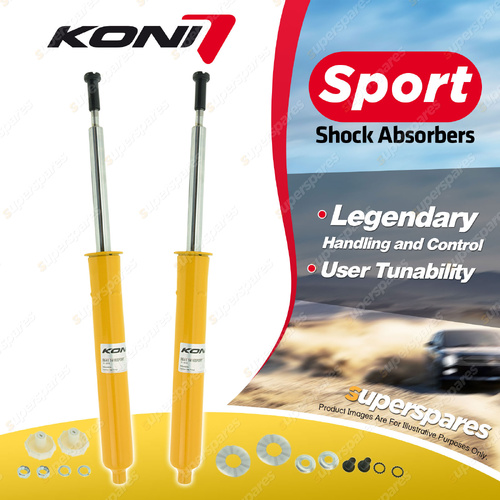 2 x Front KONI Sport Shock Absorbers 8641-1416Sport - Double Adjustable Version