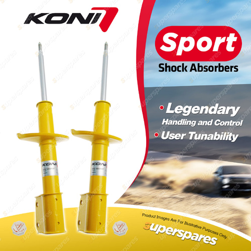 2 x Front KONI Sport Shock Absorbers 8710-1450Sport - Double Adjustable Version