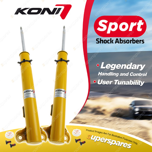 2 x Front KONI Sport Shock Absorbers 8741-1092Sport - Double Adjustable Version