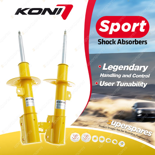 2 x Front KONI Sport Adjustable Shock Absorbers 8741-1479LSport 8741-1479RSport