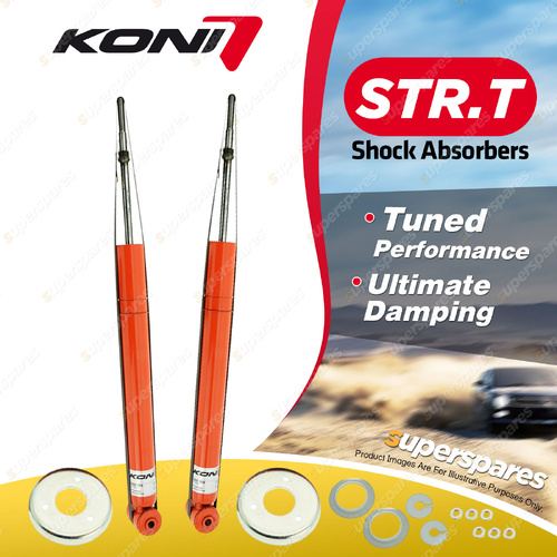 2 x Rear STR.T Shock Absorbers 8050-1008 - OE Replacement Non-adjustable