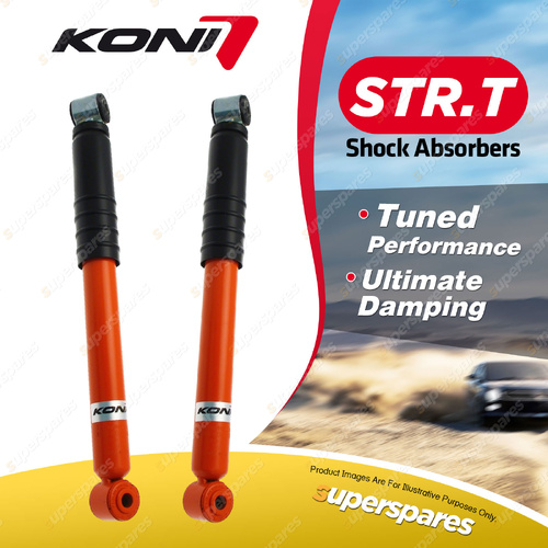 2 x Rear STR.T Shock Absorbers 8050-1021 - OE Replacement Non-adjustable