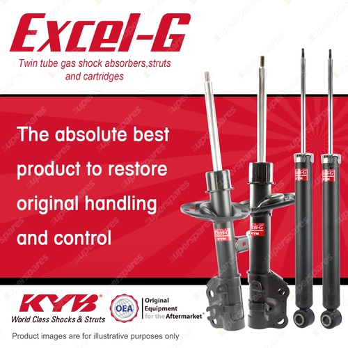 Front + Rear KYB EXCEL-G Shock Absorbers for MAZDA CX-5 KE I4 DT4 FWD AWD SUV