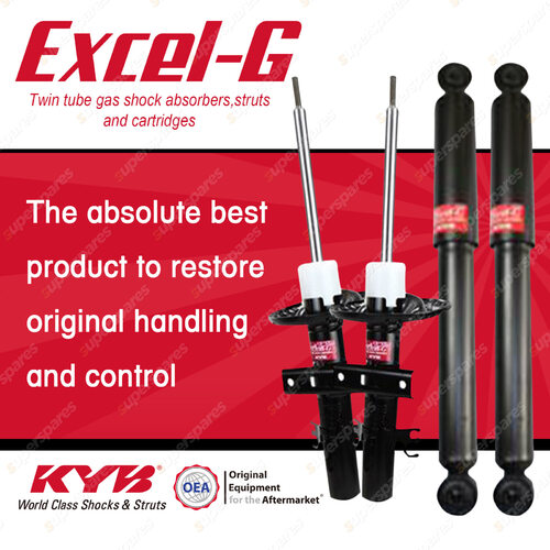 F + R KYB EXCEL-G Shock Absorbers for VOLKSWAGEN Multivan T5 FWD AWD Wagon