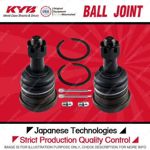 2x KYB Front Upper Ball Joints for Toyota Landcruiser Prado KZJ95R RZJ95R VZJ95R