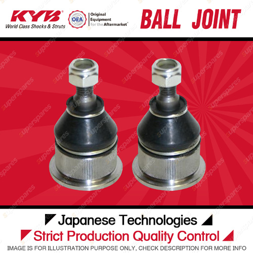 2 x KYB Front Lower Ball Joints for Hyundai Palisade LX Santa Fe TM 2018-2026