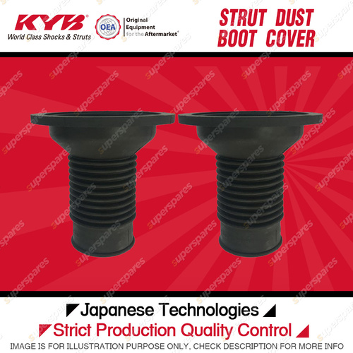 2x Front Strut Rubber Dust Boot Covers for Toyota Hilux GGN15 KUN16 TGN16 GGN120