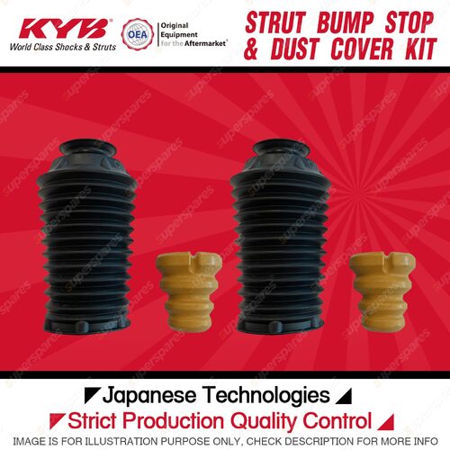 2x KYB Front Strut Bump Stop + Dust Cover Kit for Alfa Romeo Giulietta 940