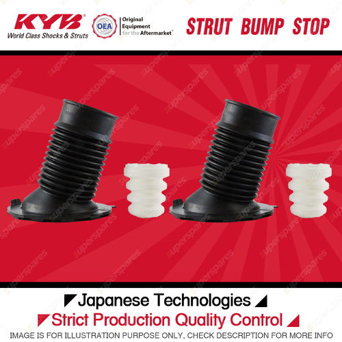 2 Pcs Front KYB Strut Bump Stop + Dust Cover for Lexus ES300 MCV20R Sedan 96-01