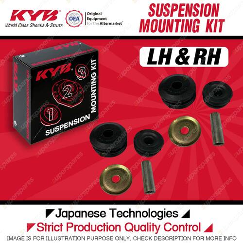 2x KYB Rear Bushes Washers Mounting Kit for Toyota Celica Corolla Prius