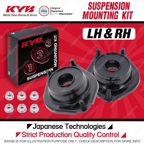 2x KYB Front Strut Top Mounts for KIA Rio BC A5D 1.5 I4 FWD 10/02-7/05