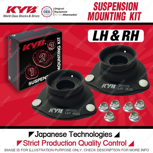 2x KYB Front Strut Top Mounts for Honda Civic FB2 FB3 FD1 FD2 FD3 I4 Sedan