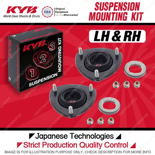 2x KYB Front Strut Mounts for Suzuki Grand Vitara JT JB 416 419 420 627 Bearing