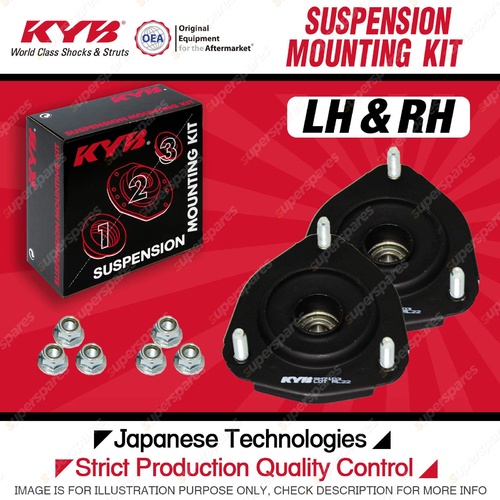 2x KYB Front Strut Top Mounts for Toyota Rav 4 ACA 20 21 22 23 R SXA10R SXA11R