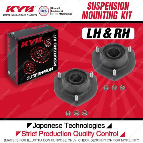 2x KYB Rear Strut Top Mounts for Daewoo Lacetti J200 T18SED 1.8 I4 FWD Sedan