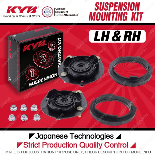2x KYB Rear Strut Top Mounts LH & RH for Mazda 323 BA Astina Protege 94-98