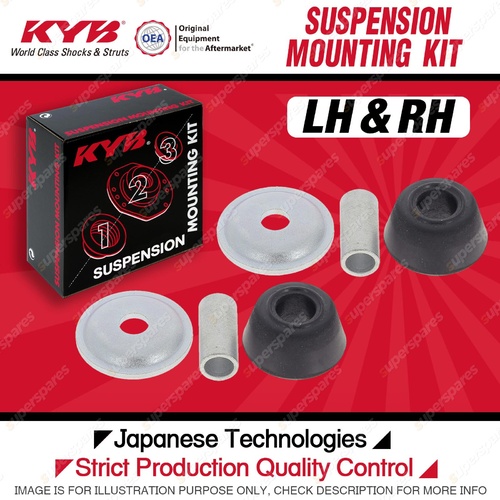 2x KYB Rear Bush + Washer Mounting Kit for Nissan Juke ST F15 SUV 2012-2020