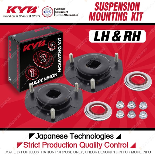 2 Pcs Front KYB Strut Top Mounts for Lexus RX350 GGL15R SUV 09-15