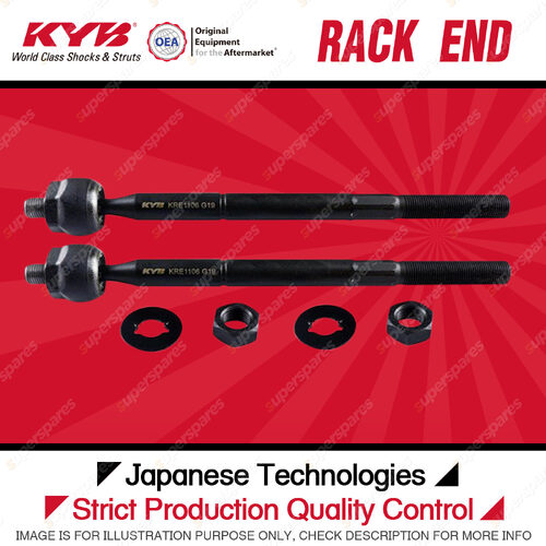 2 Pcs KYB Front Rack Ends for Mazda 3 BK BL SP20 SP23 SP25 2.0 2.2 2.3 2.5 03-14