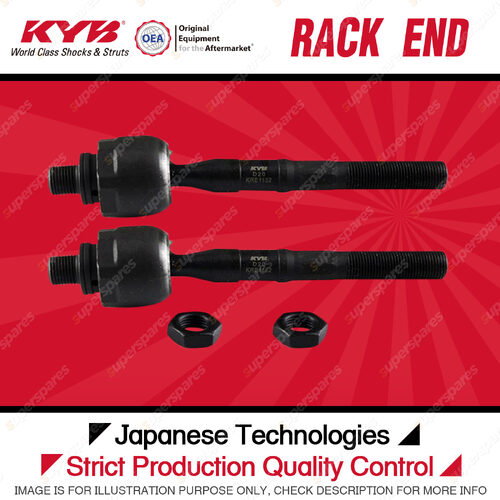 2 Pcs KYB Front Rack Ends for Kia Sportage SL SUV G4KD G4KE 2.0L 2.4L 2010-2013