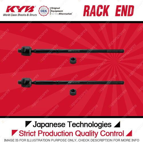 2 Pcs KYB Front Rack Ends for Holden Captiva CG SUV 1/2011-1/2019 4WD FWD