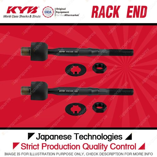 2 Pcs KYB Front Rack Ends for Suzuki Swift FZ Sport Hatchback 2/2011-6/2017 FWD