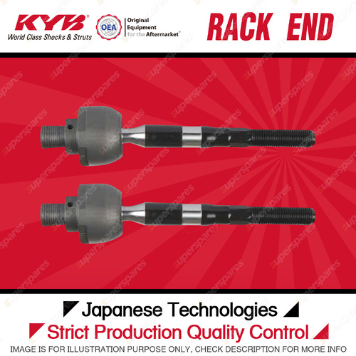 2 x KYB Front Rack Ends for Nissan Pathfinder R52 SUV FWD AWD 2013-2021