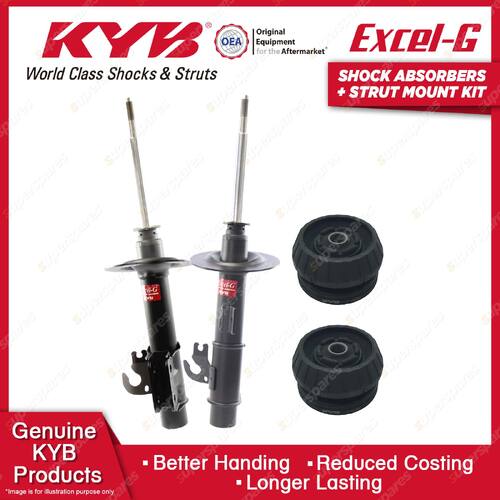 2 Front KYB Shocks Strut Mount Kit for Holden Caprice Statesman WM 06-13 Lowered