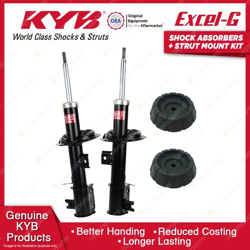 Front KYB Shock Absorbers Strut Mount Kit for Suzuki SX4 RW420 J20A Hatch 06-10