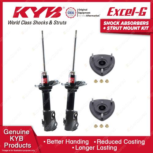 Front KYB Shock Absorbers Strut Mount Kit for Toyota Echo NCP 10R 12R 13R 99-02