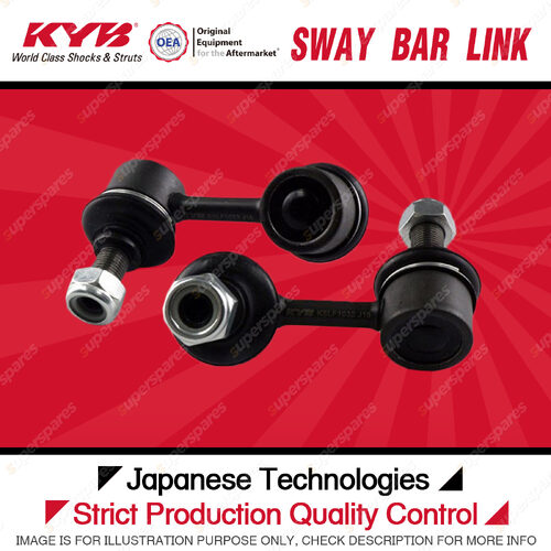 2 Pcs KYB Front Sway Bar Links for Mitsubishi Triton ML MN Challenger PB PC L200