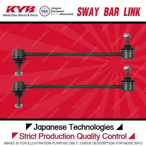 2 x KYB Front Sway Bar Links for Renault Megane X32 Fluence X38 2.0L M4R.711/3