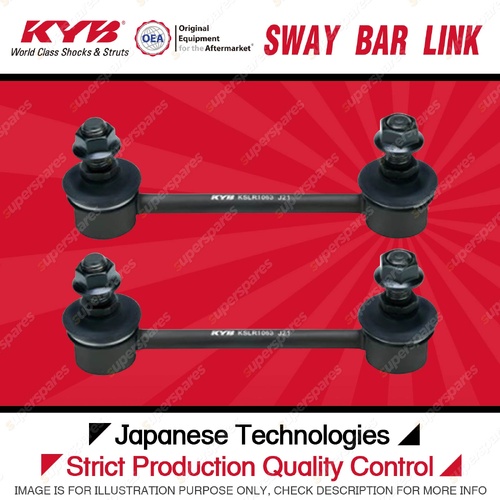 2 x KYB Rear Sway Bar Links for Kia Sportage SL 2.0L D4HA SUV 2010-2013