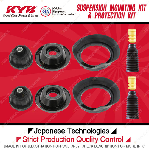 KYB Front Strut Mount Bump Stop Dust Cover Kit for Benz CL203 S203 W203 CLK 209