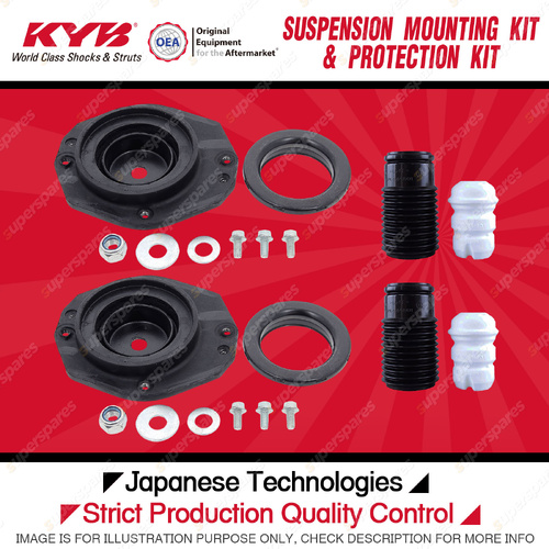 KYB Front Strut Mount Bump Stop Dust Cover Kit for Peugeot 306 N3 N5 1993-2003