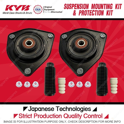 KYB Front Strut Mount Bump Stop Dust Cover Kit for Peugeot 406 1.8 2.1 1995-1999