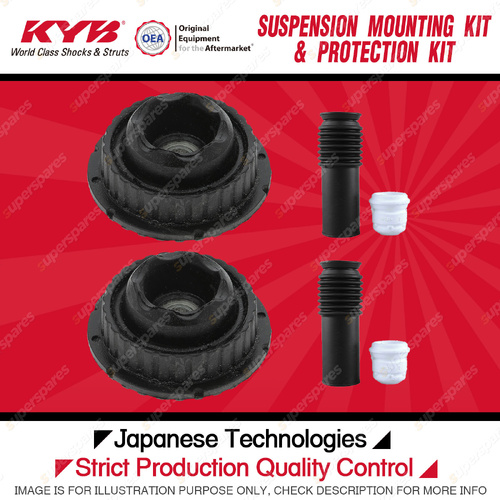 KYB Front Strut Mount Bump Stop Dust Cover Kit for Alfa Romeo 147 937 156 932