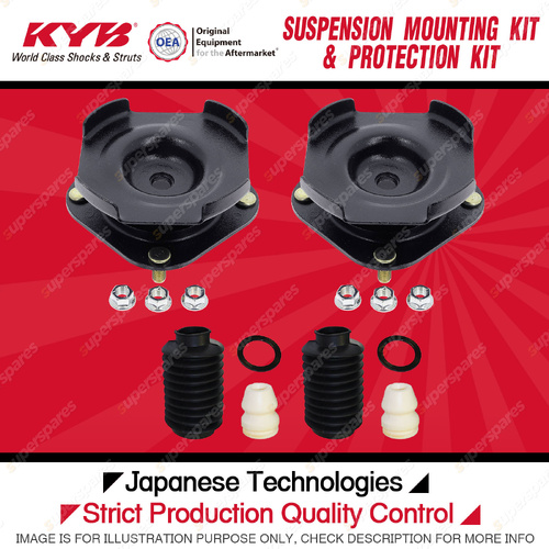 KYB Rear Strut Mount Bump Stop Dust Cover Kit for Ford Telstar AX AY 1992-1996