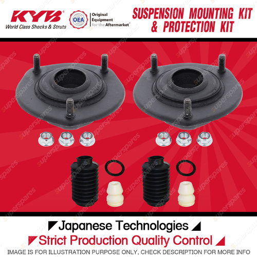 KYB Rear Strut Mount Bump Stop Dust Cover Kit for Lexus ES300 VXV10 VCV11 MCV20